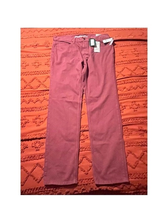 Flag & Anthem Denim - Flag & Anthem jeans Nashville Straight BNWT size 35 34 red